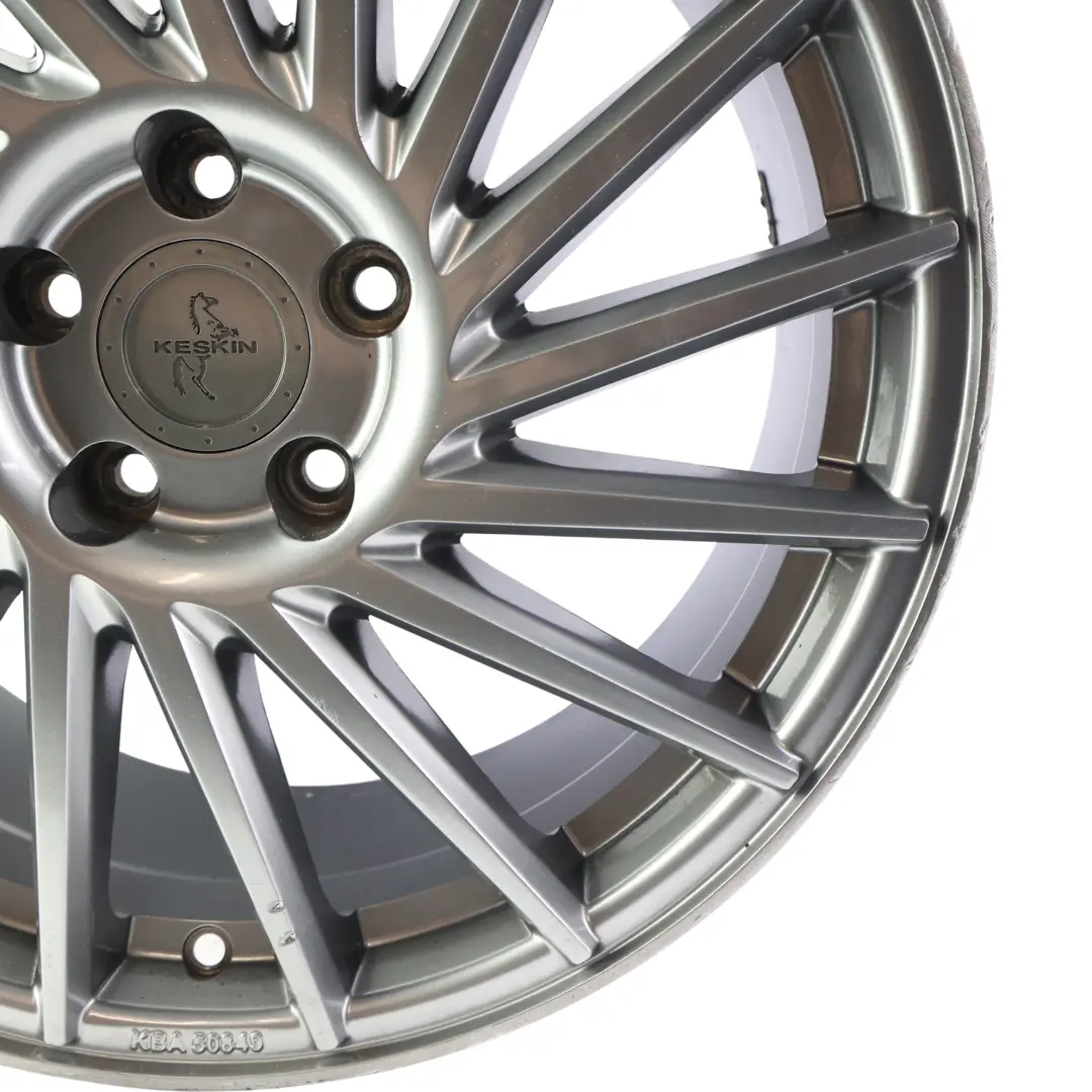 Keskin Cerchio in Lega Grigio Titanio 18" 8J ET:45 5x112 per con numero di parte KT17-8018 Keskin Cerchio in Lega Grigio Titanio 18" 8J ET:45 5x112 - SKU KT17-8018-3 - Numero di parte KT17-8018