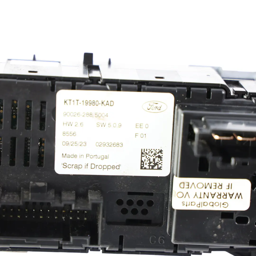 Ford Transit Connect MK2 Commutateur Climatisation - SKU KT1T-19980-KAD - Numéro de pièce KT1T-19980-KAD