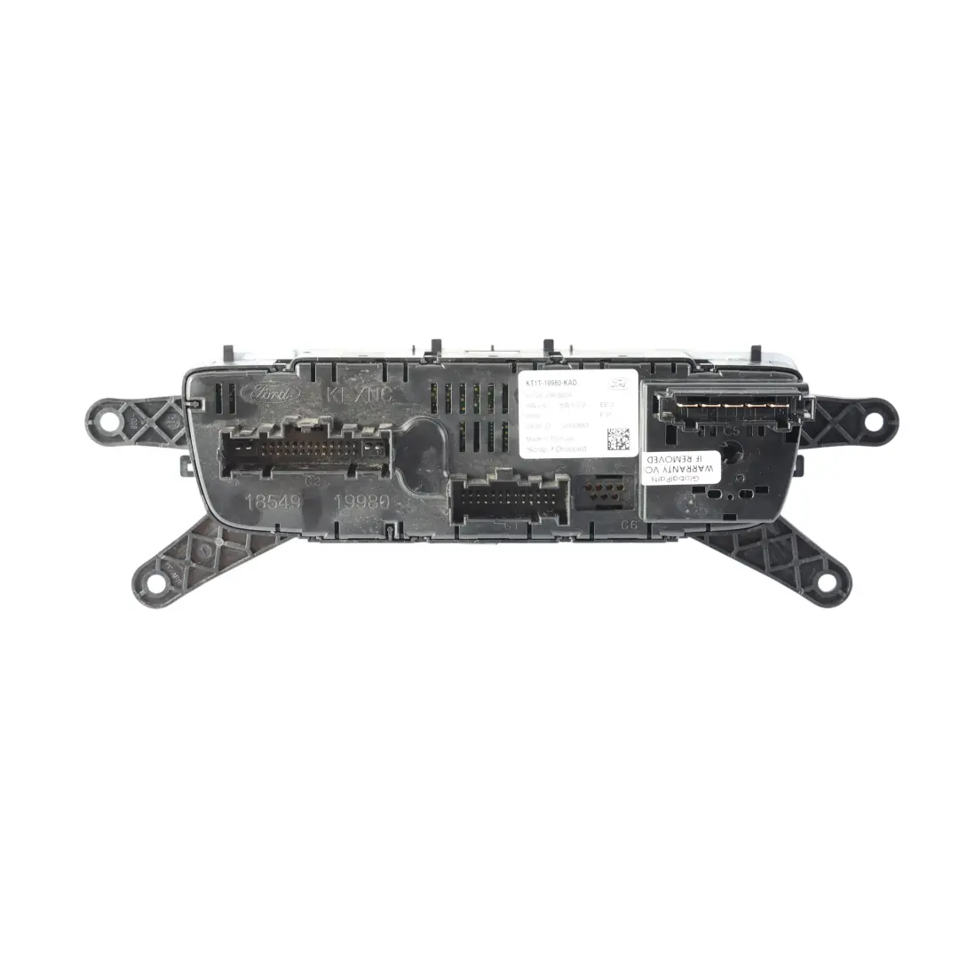 Ford Transit Connect MK2 Heizung Klimaanlage Schalter Bedienfeld - SKU KT1T-19980-KAD - Teilenummer KT1T-19980-KAD