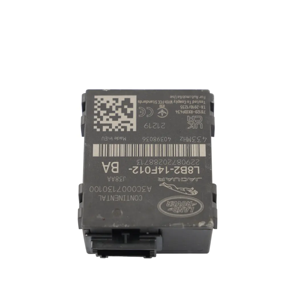 Range Rover Velar L560 Modulo Sensore Pressione Gomme - SKU L8B2-14F012-BA - Numero di parte L8B2-14F012-BA
