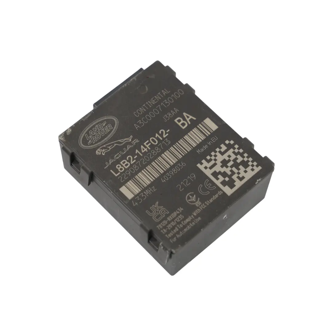 Range Rover Velar L560 Module Contrôle Capteur Pression Pneus - SKU L8B2-14F012-BA - Numéro de pièce L8B2-14F012-BA