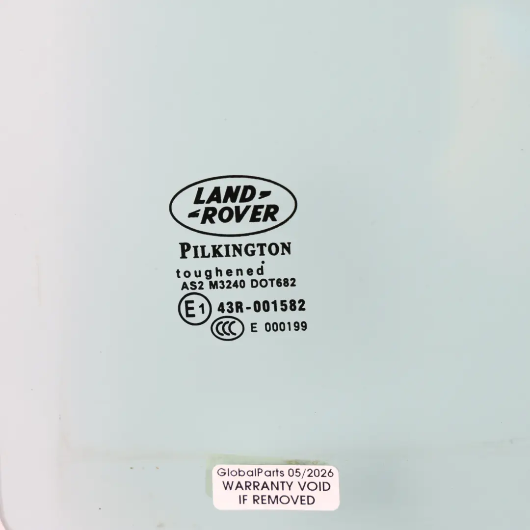 Land Rover Freelander 2 Window Glass Rear Door Left N/S Glazing AS2 6H5225713AB - SKU LR001742 - Part number LR001742