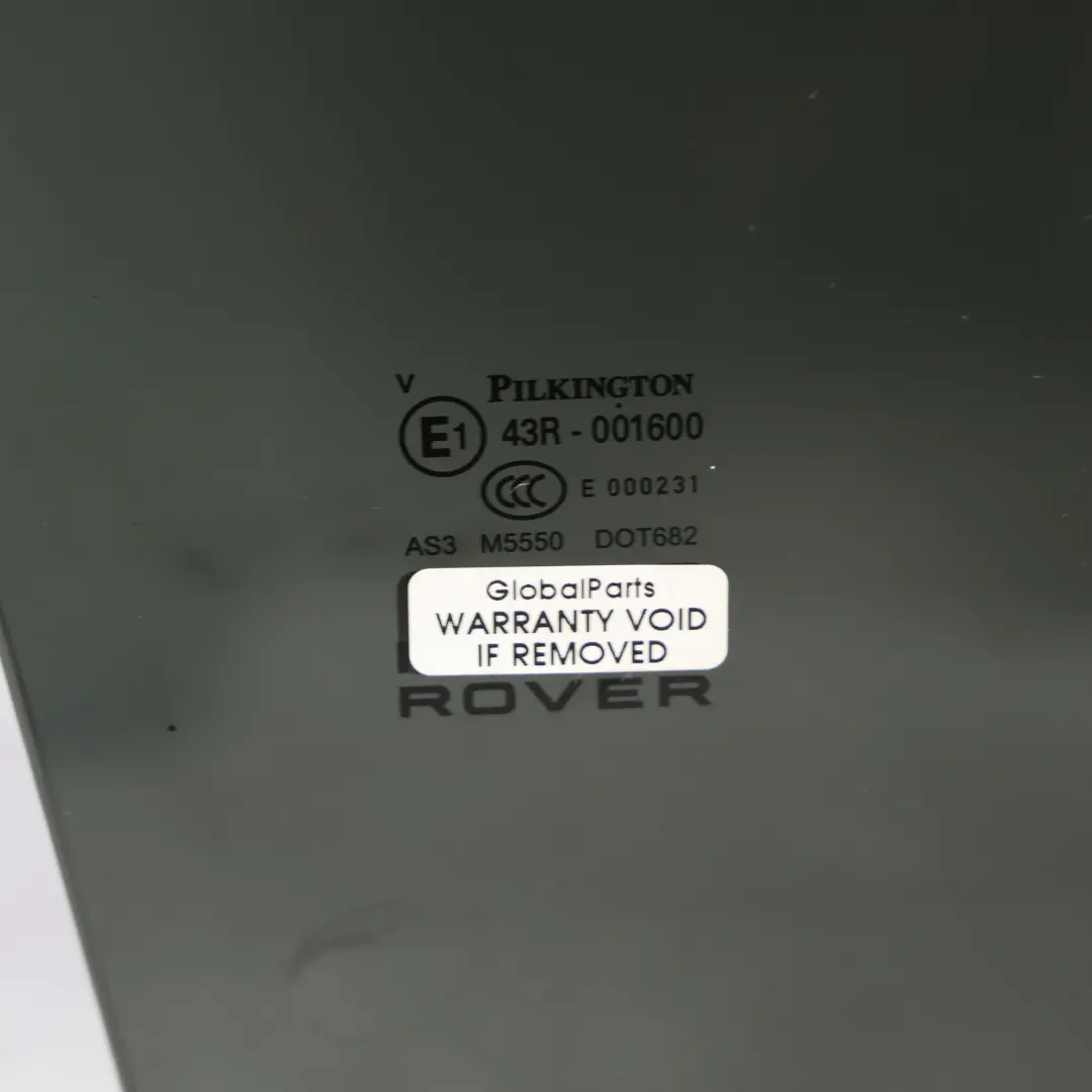 Range Rover Sport L494 Door Window Glass Rear Left N/S AS3 Tinted - SKU LR043951 - Part number LR043951