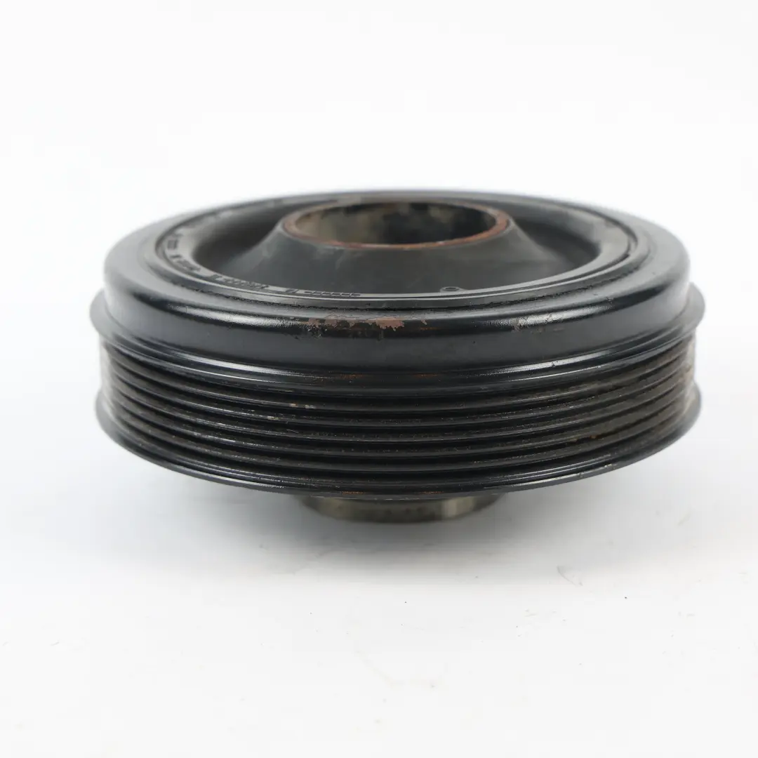 Crankshaft Pulley Vibration Damper G4D3-6316-AC to Land Range Rover L538 Evoque with Part number LR074072 Land Range Rover L538 Evoque Crankshaft Pulley Vibration Damper G4D3-6316-AC - SKU LR074072 - Part number LR074072