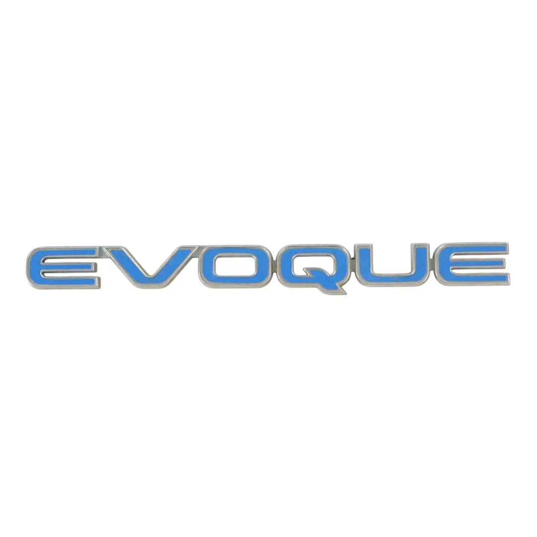 Emblema Posteriore Scritta Evoque Blu per Land Rover Evoque L538 Badge con numero di parte LR078574 Land Rover Evoque L538 Badge Emblema Posteriore Scritta Evoque Blu - SKU LR078574 - Numero di parte LR078574