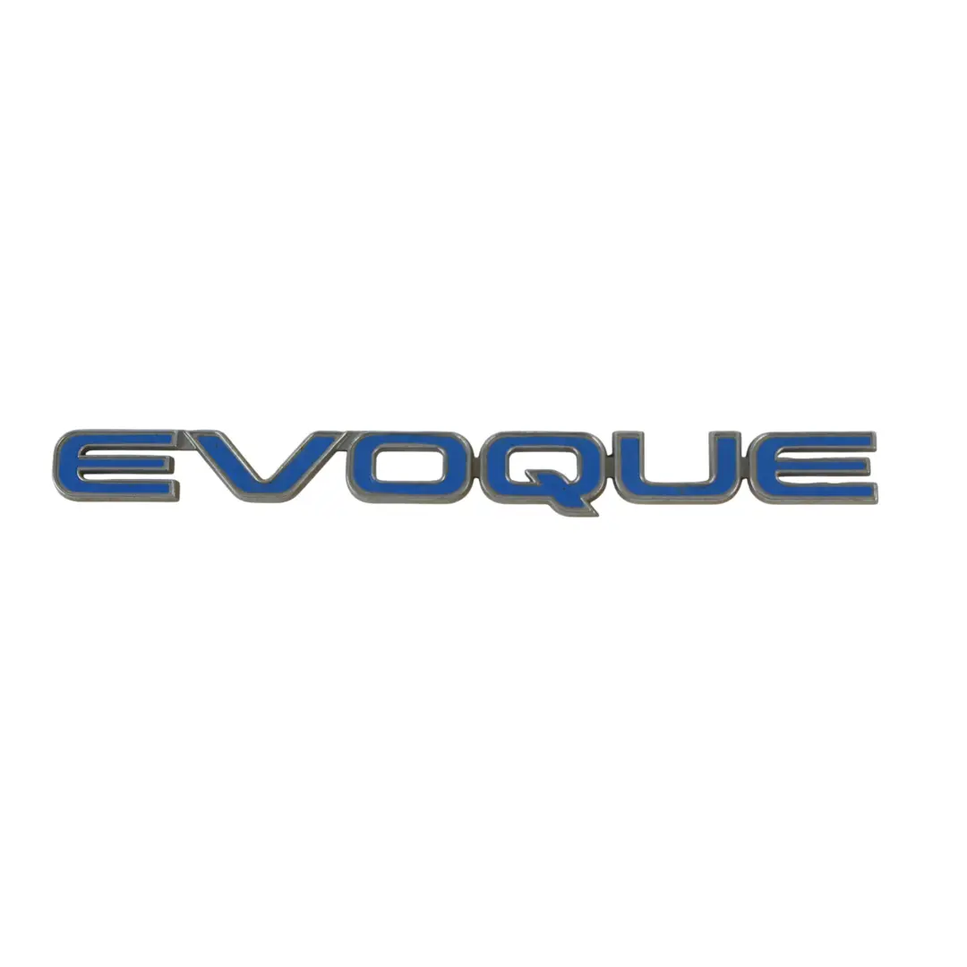 Land Rover Badge Emblème Arrière Evoque Lettering Bleu - SKU LR078574 - Numéro de pièce LR078574