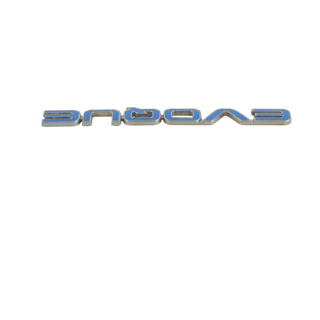 Land Rover Evoque L538 Insignia Trasera Emblema Lettering Azul - SKU LR078574 - Número de pieza LR078574