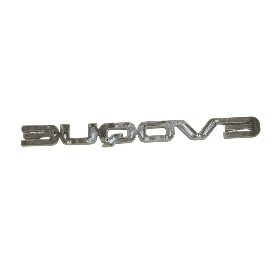 Land Rover Evoque L538 Insignia Trasera Emblema Lettering Azul - SKU LR078574 - Número de pieza LR078574