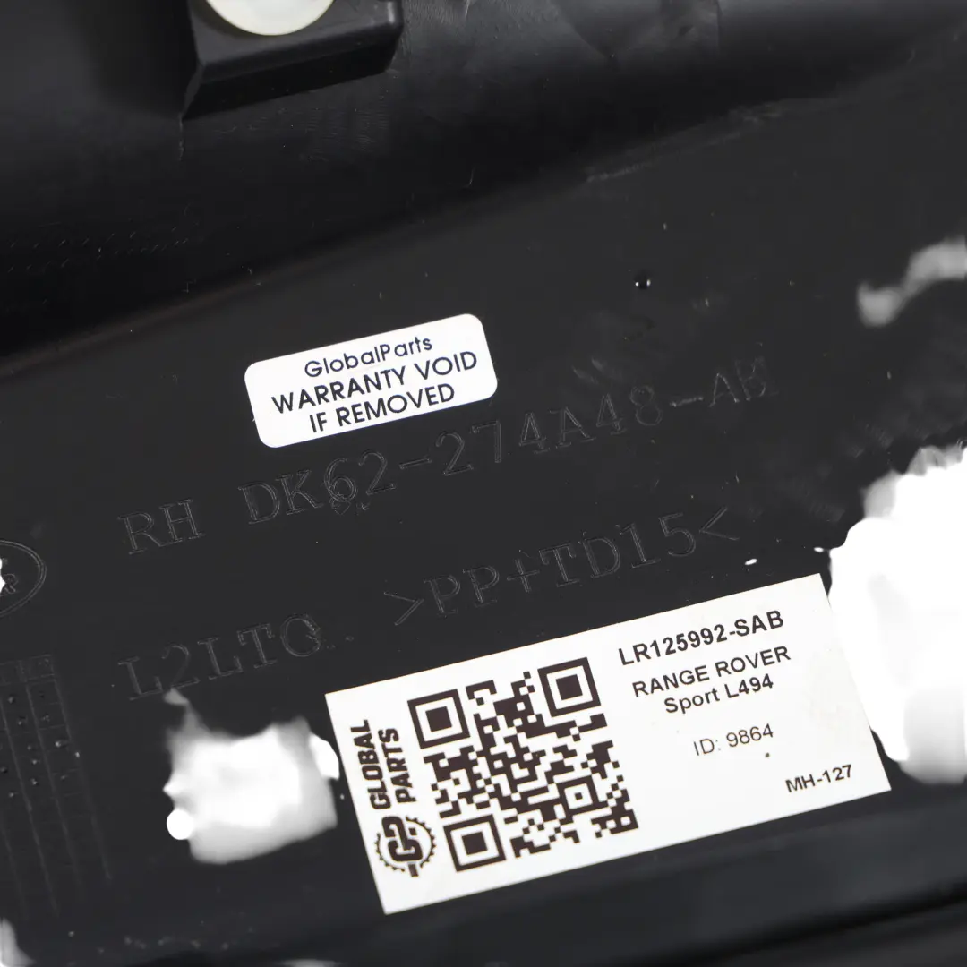 Range Rover L494 Tür Zierleiste Hinten Rechts DK62-274A48-B Schwarz 820 - SKU LR125992-SAB - Teilenummer LR125992