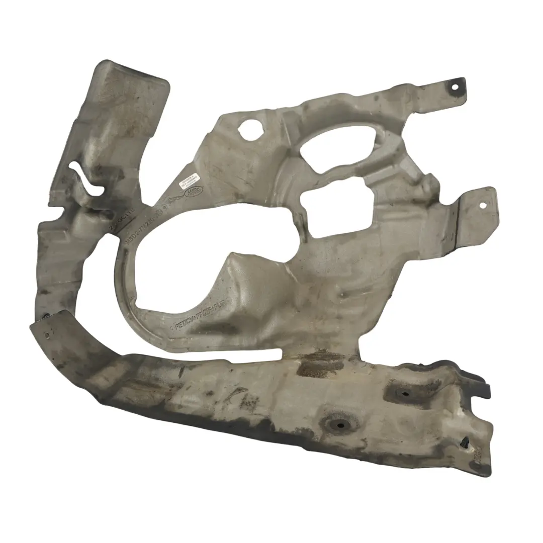 Transmission Heat Shield Cover Panel M8D2-7M220-AB to Range Rover Evoque L551 with Part number LR154815 Range Rover Evoque L551 Transmission Heat Shield Cover Panel M8D2-7M220-AB - SKU LR154815 - Part number LR154815