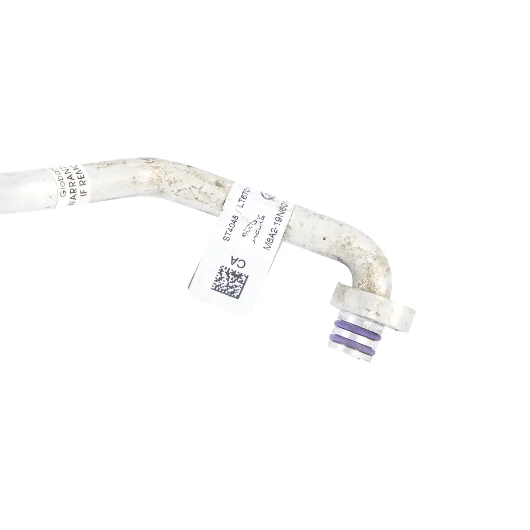 Tubería Manguera Climatización para Land Rover Velar L560 con número de pieza M8A2-19N601-CA Land Rover Velar L560 Tubería Manguera Climatización - SKU M8A2-19N601-CA - Número de pieza M8A2-19N601-CA
