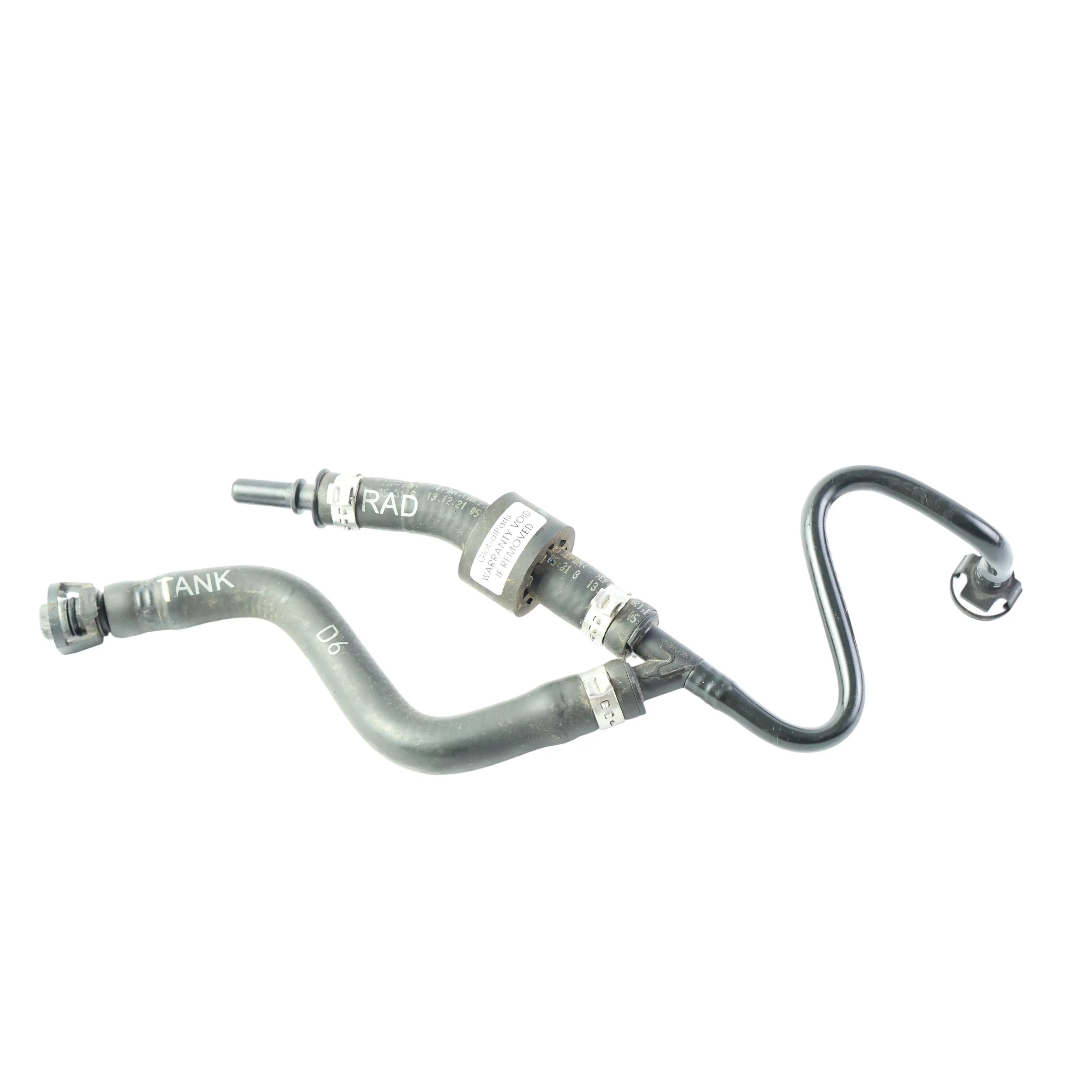 Range Rover Defender L663 Coolant Expansion Bottle Hose Line Tube M8B2-8464-BB