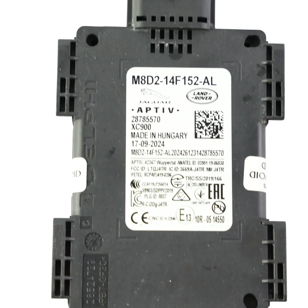 Blind Spot Control Unit Module to Range Rover Evoque L551 with Part number M8D2-14F152-AL Range Rover Evoque L551 Blind Spot Control Unit Module - SKU M8D2-14F152-AL - Part number M8D2-14F152-AL