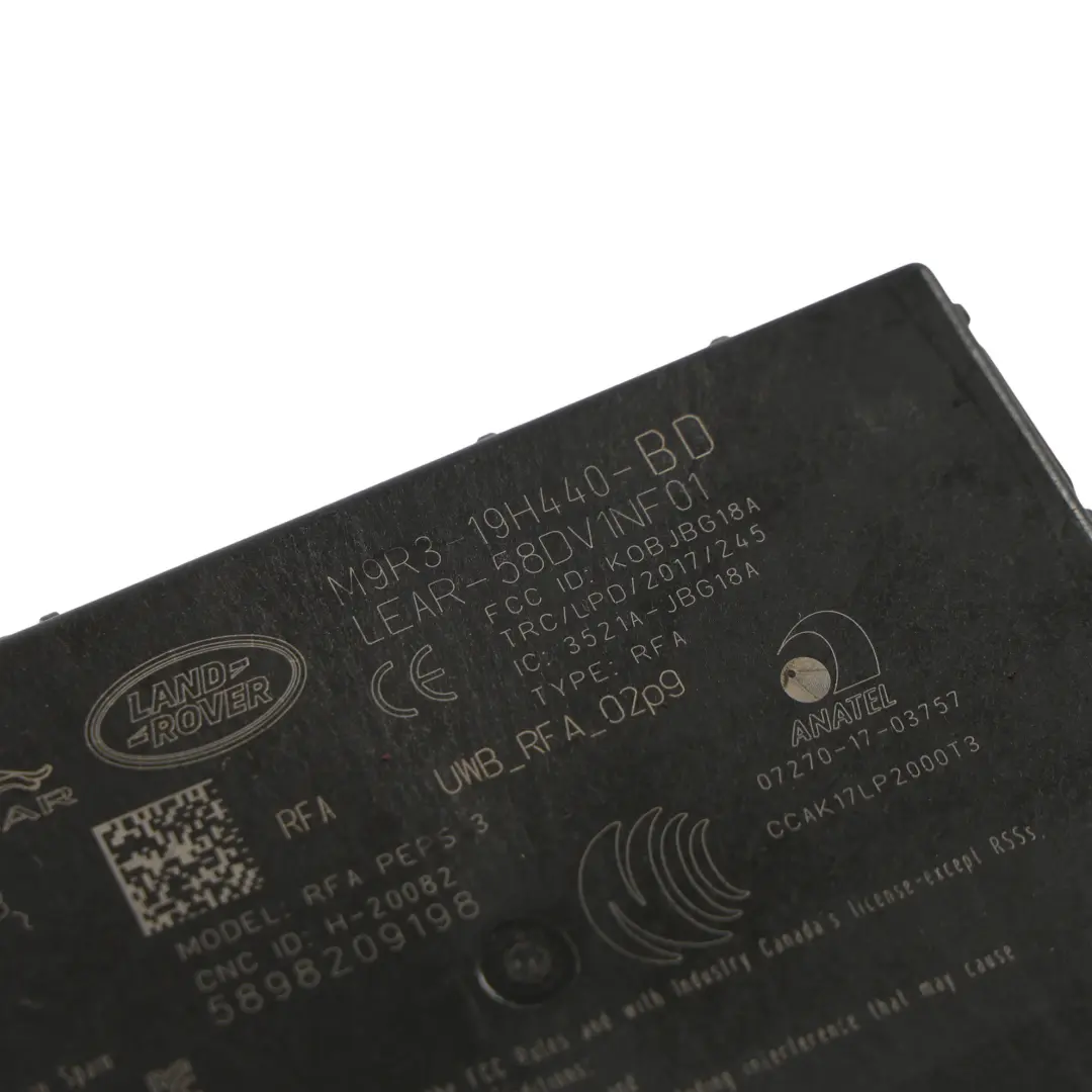 Range Rover Velar L560 Module ECU Entrée Sans Clé - SKU M9R3-19H440-BD - Numéro de pièce M9R3-19H440-BD