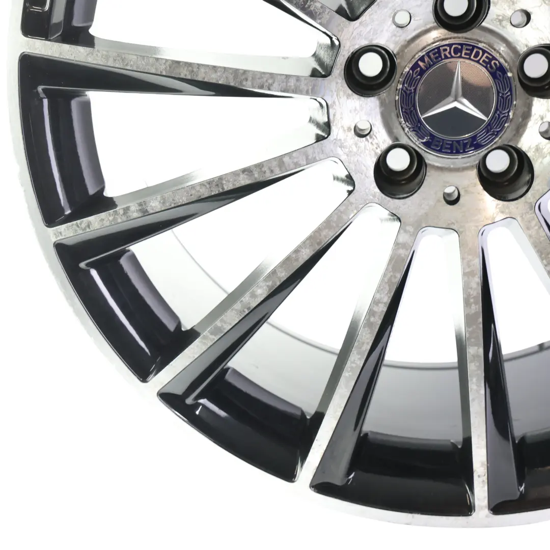 Mercedes AMG Alloy Wheel Rim 20" 9,5J Multispoke VIA - SKU MERCEDES-VIA-20-1 - Part number MERCEDES-VIA-20