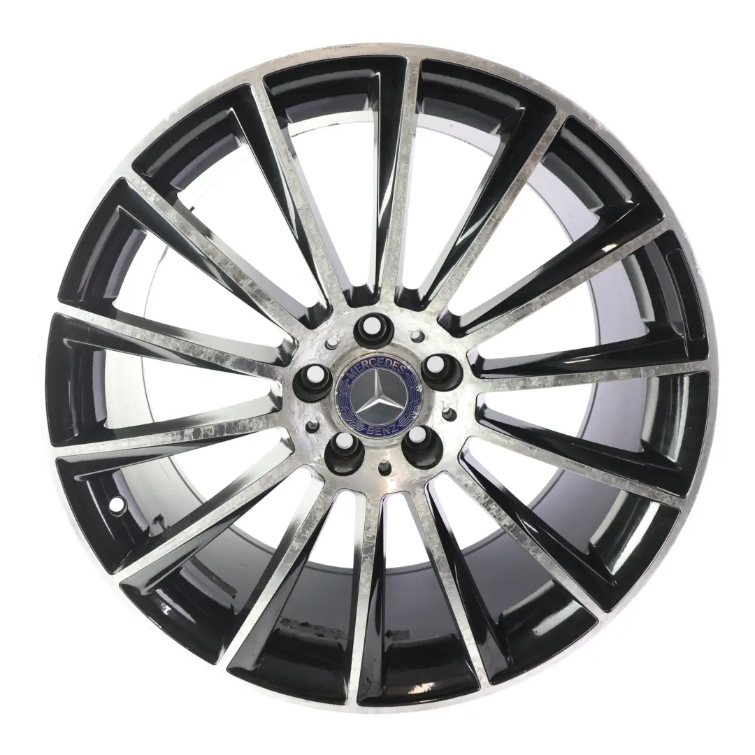 Alloy Wheel Rim 20" 9,5J Multispoke VIA to Mercedes AMG with Part number MERCEDES-VIA-20 Mercedes AMG Alloy Wheel Rim 20" 9,5J Multispoke VIA - SKU MERCEDES-VIA-20-2 - Part number MERCEDES-VIA-20