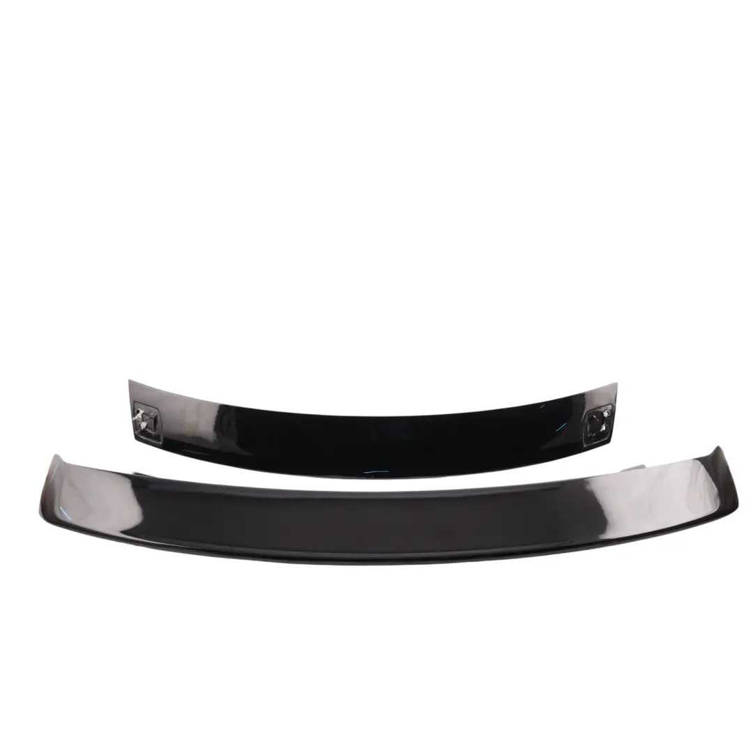 Audi TT 8J Tailgate Trunk Lid Spoiler Trim Rear Panel Cover Black Set - SKU ML-419 - Part number ML