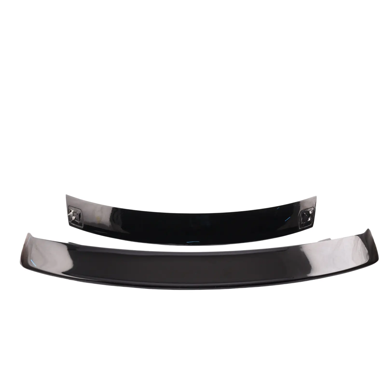 Audi TT 8J Tailgate Trunk Lid Spoiler Trim Rear Panel Cover Black Set ML-419