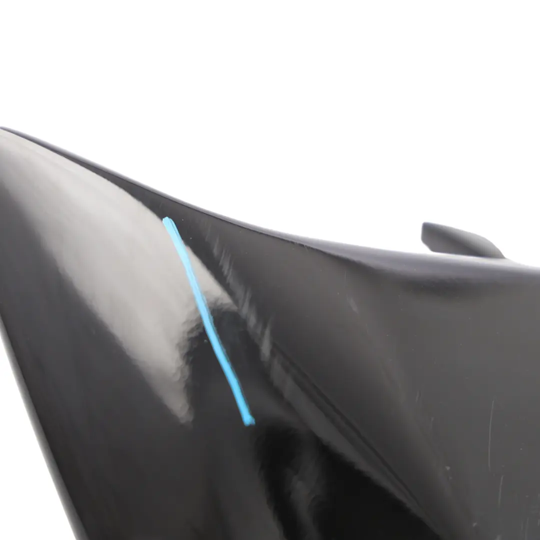 Audi TT 8J Tailgate Trunk Lid Spoiler Trim Rear Panel Cover Black Set - SKU ML-419 - Part number ML