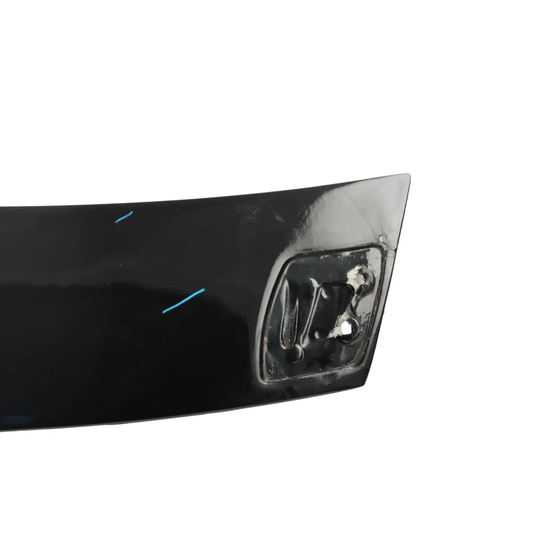 Audi TT 8J Tailgate Trunk Lid Spoiler Trim Rear Panel Cover Black Set - SKU ML-419 - Part number ML