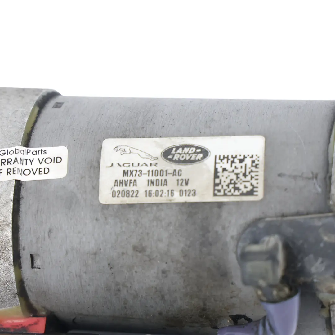 Land Rover Velar L560 Démarreur 12V 2.0 Diesel AJ20D4 - SKU MX73-11001-AC - Numéro de pièce MX73-11001-AC