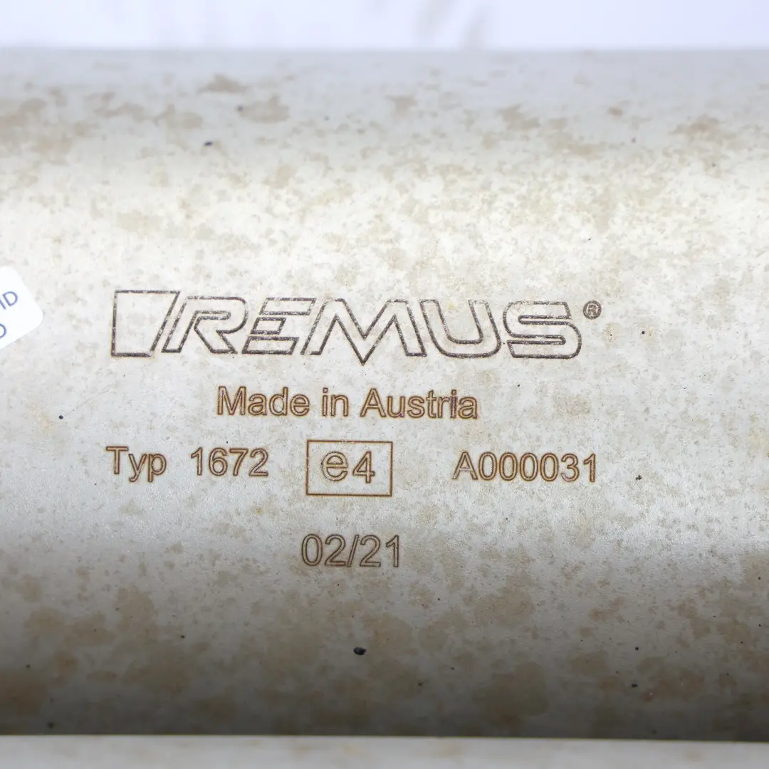 Remus Tylny Tłumik Wydechu Podwójna Rura Typ 1672 do BMW F87 M2 o numerze N55-EXHAUST BMW F87 M2 Remus Tylny Tłumik Wydechu Podwójna Rura Typ 1672 - SKU N55-EXHAUST - Numer Części N55-EXHAUST