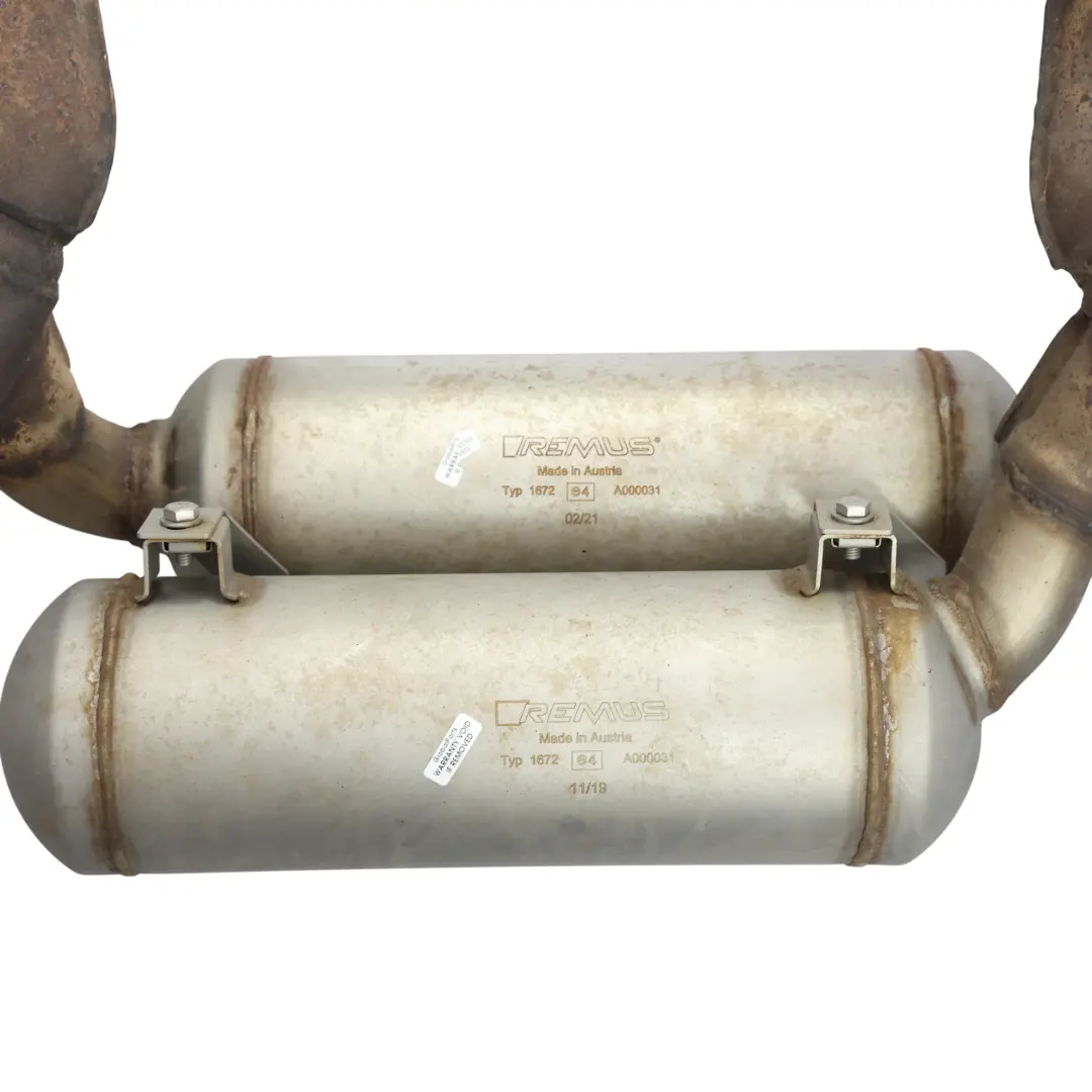 Remus Tylny Tłumik Wydechu Podwójna Rura Typ 1672 do BMW F87 M2 o numerze N55-EXHAUST BMW F87 M2 Remus Tylny Tłumik Wydechu Podwójna Rura Typ 1672 - SKU N55-EXHAUST - Numer Części N55-EXHAUST