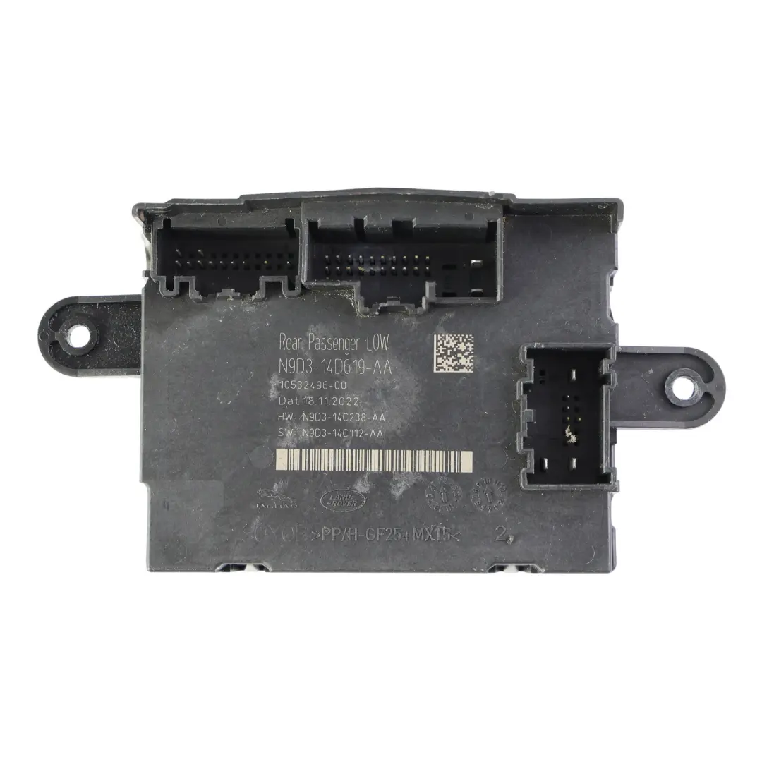 Range Rover Velar L560 Türsteuergerät Modul ECU Hinten Links - SKU N9D3-14D619-AA - Teilenummer N9D3-14D619-AA