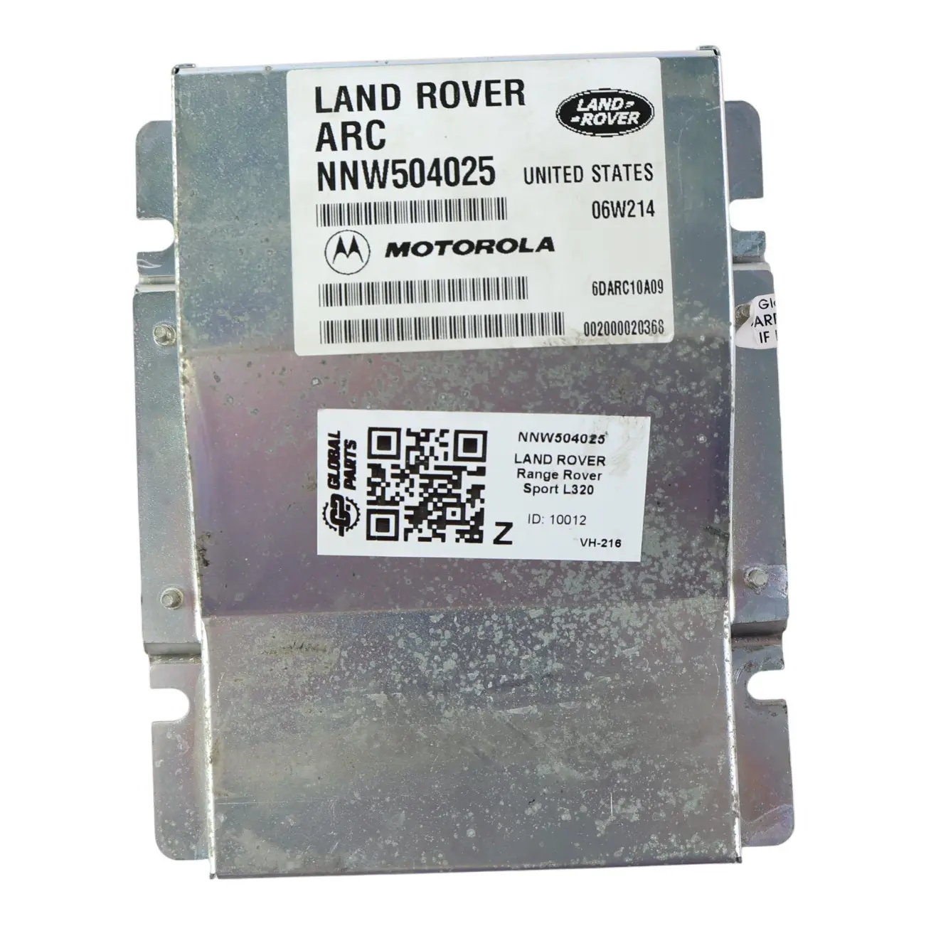 Range Rover Sport L320 Modulo Centralina Sospensioni Pneumatiche ARC NNW504025