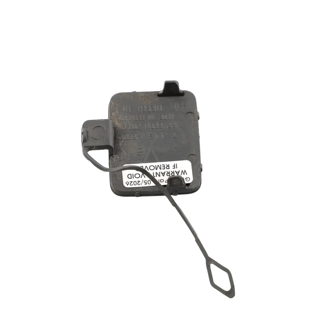 BMW 3 Series 1 E90 E91 Front Bumper Flap Towing Eye Sparkling Graphite 7116687 - SKU P0033166-SG1 - Part number 0033166