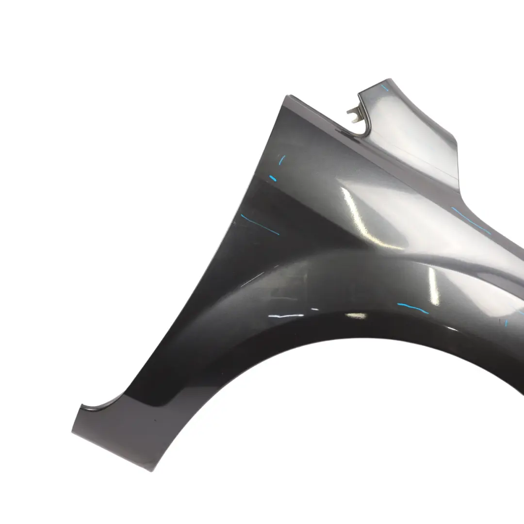 Mk2 Side Panel Front Left N/S Wing Fender Sea Grey Metallic - 6D to Ford Focus with Part number P8M51-A16008-AE Ford Focus Mk2 Side Panel Front Left N/S Wing Fender Sea Grey Metallic - 6D - SKU P8M51-A16008-AE-SEA - Part number P8M51-A16008-AE