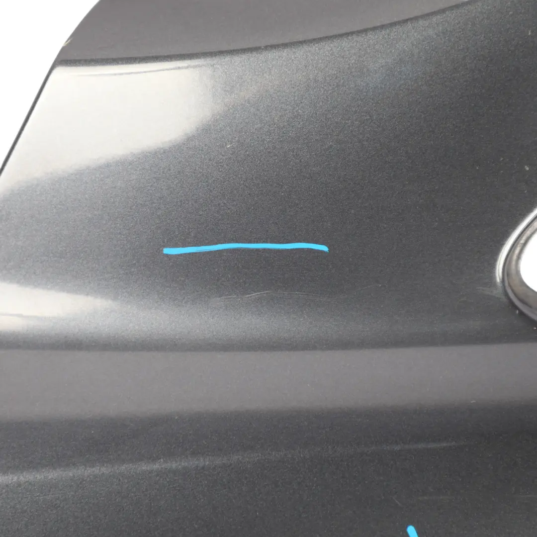 Ford Focus Mk2 Side Panel Front Left N/S Wing Fender Sea Grey Metallic - 6D - SKU P8M51-A16009-AE-SEA - Part number P8M51-A16009-AE