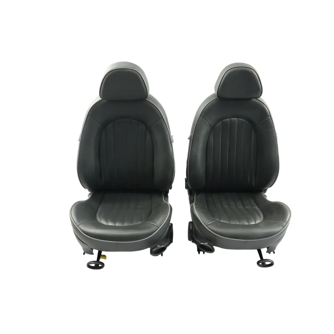  Sedili in pelle Mini R50 riscaldati Park Lane Black Sedile anteriore posteriore - SKU R50-SEATS-SET-PARK-LANE-ENGLISH-PANTHER - Numero di parte R50 Seats Set Park Lane English Panther