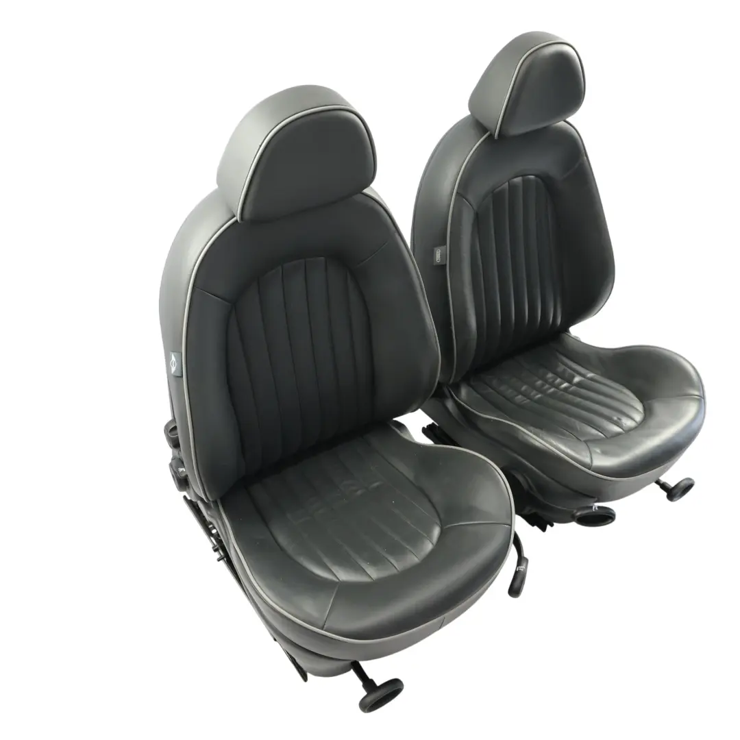 Sedili in pelle Mini R50 riscaldati Park Lane Black Sedile anteriore posteriore per con numero di parte R50 Seats Set Park Lane English Panther Sedili in pelle Mini R50 riscaldati Park Lane Black Sedile anteriore posteriore - SKU R50-SEATS-SET-PARK-LANE-ENGLISH-PANTHER - Numero di parte R50 Seats Set Park Lane English Panther