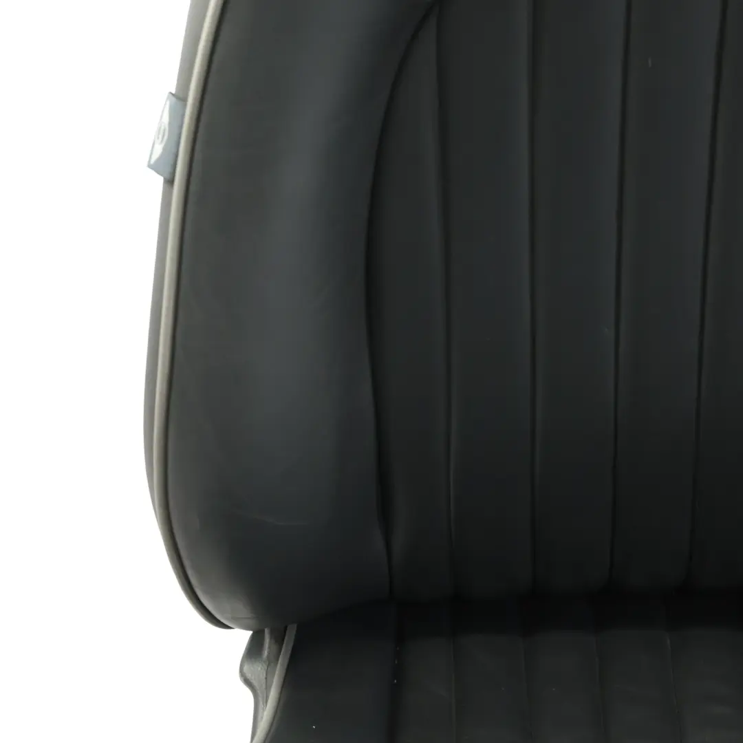 Mini R50 Leather Seats Heated English Park Lane Panther Black Front Rear Seat - SKU R50-Seats-Set-Park-Lane-English-Panther - Part number R50 Seats Set Park Lane English Panther