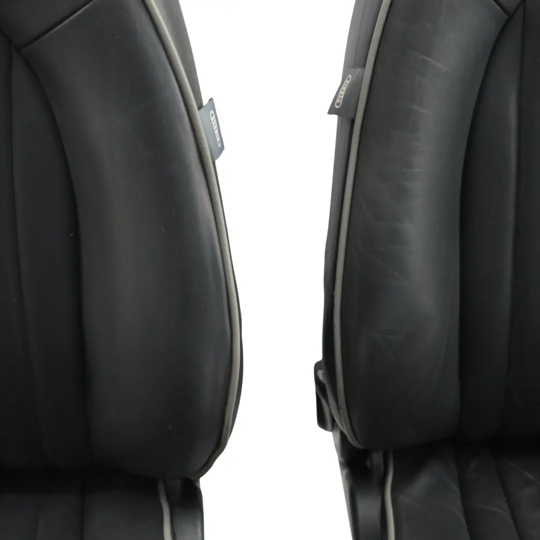  Ledersitze Mini R50 Beheizt Englisch Park Lane Panther Schwarz Vorne Hinten Sitz - SKU R50-SEATS-SET-PARK-LANE-ENGLISH-PANTHER - Teilenummer R50 Seats Set Park Lane English Panther