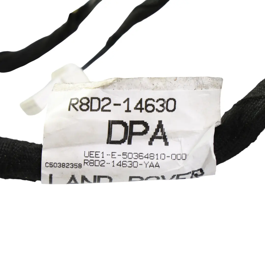 Front Door Wiring Loom Passenger Side to Range Rover Evoque L551 with Part number R8D2-14630-DPA Range Rover Evoque L551 Front Door Wiring Loom Passenger Side - SKU RHD-LR188768 - Part number R8D2-14630-DPA