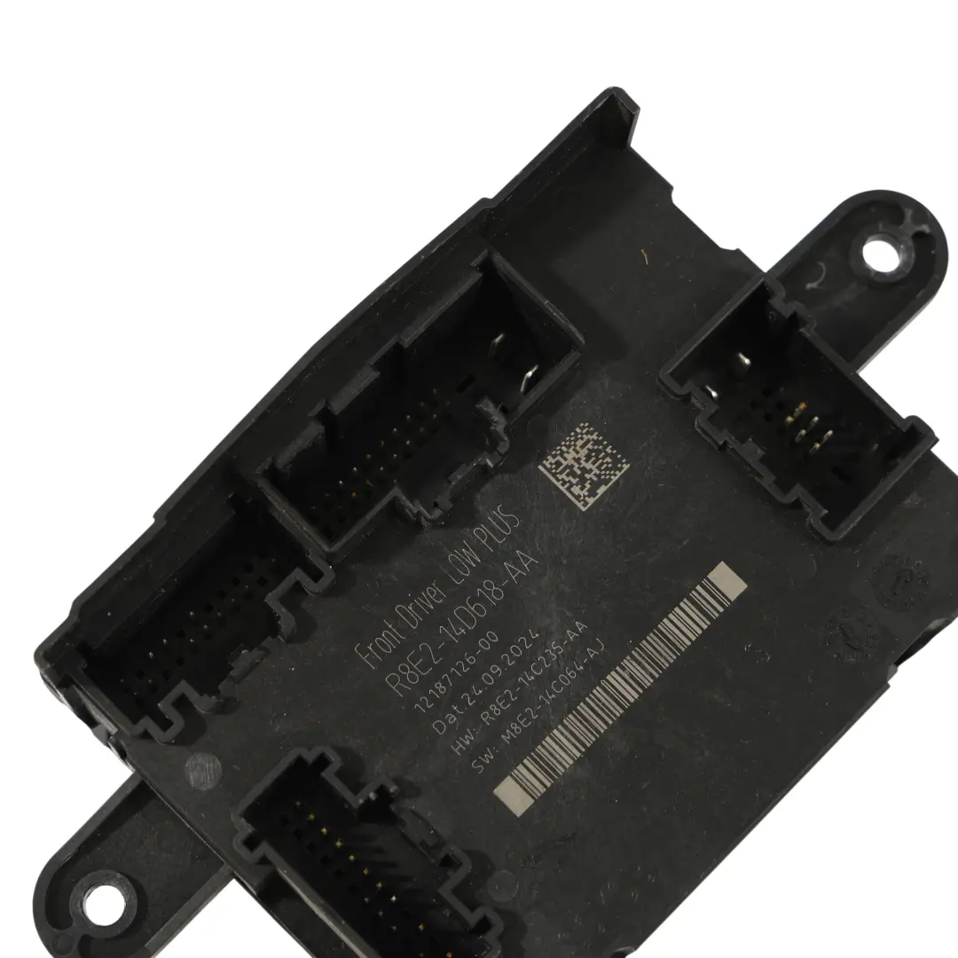 ECU Puerta Delantera Conductor para Range Rover Evoque L551 con número de pieza R8E2-14D618-AA Range Rover Evoque L551 ECU Puerta Delantera Conductor - SKU R8E2-14D618-AA - Número de pieza R8E2-14D618-AA