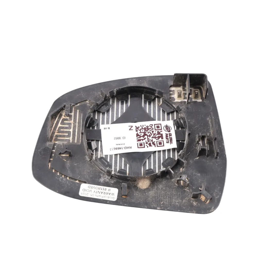 Mk4 Wing Mirror Glass Insert Right O/S 7S71-17K740-BA to Ford Mondeo with Part number 1469513 Ford Mondeo Mk4 Wing Mirror Glass Insert Right O/S 7S71-17K740-BA - SKU RHD-1469513 - Part number 1469513