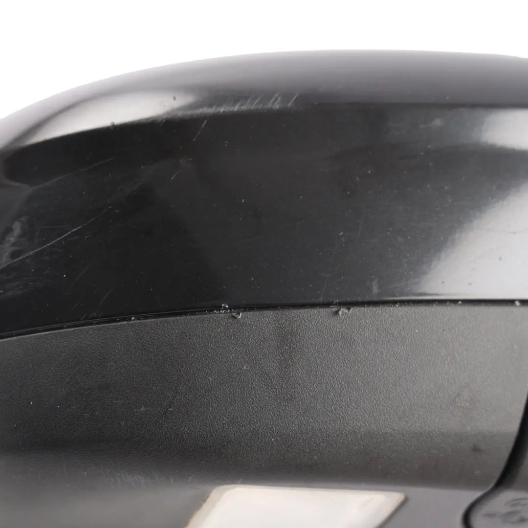 Ford Mondeo Mk4 Door Wing Mirror Right O/S Panther Black Metallic D9 - SKU RHD-1581928-PBL - Part number 1581928