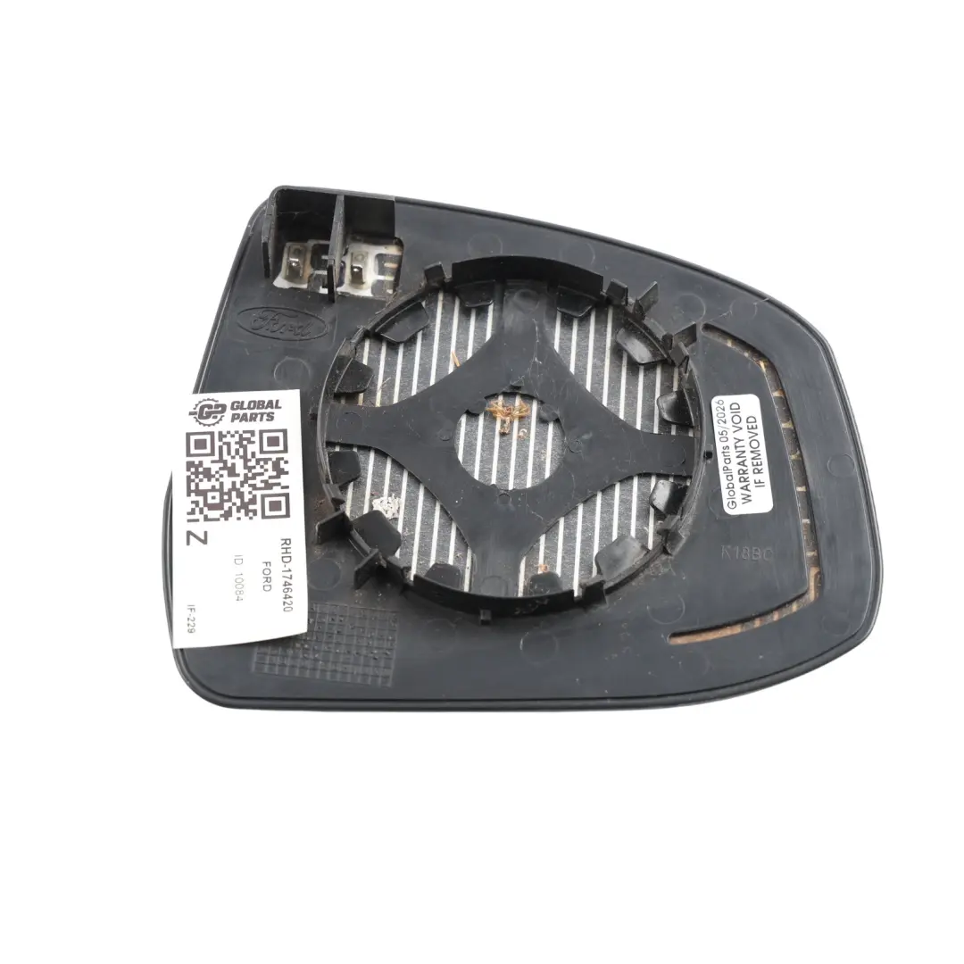 Ford Focus Mk3 Wing Heated Mirror Insert Glass Left N/S Passenger Side - SKU RHD-1746420 - Part number 1746420