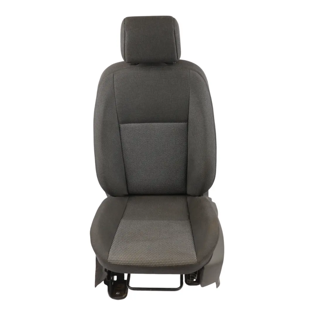 Mk2 Front Left Passenger Seat N/S Cloth Fabric Black to Ford Transit Connect with Part number 1861614 Ford Transit Connect Mk2 Front Left Passenger Seat N/S Cloth Fabric Black - SKU RHD-1861614-1 - Part number 1861614