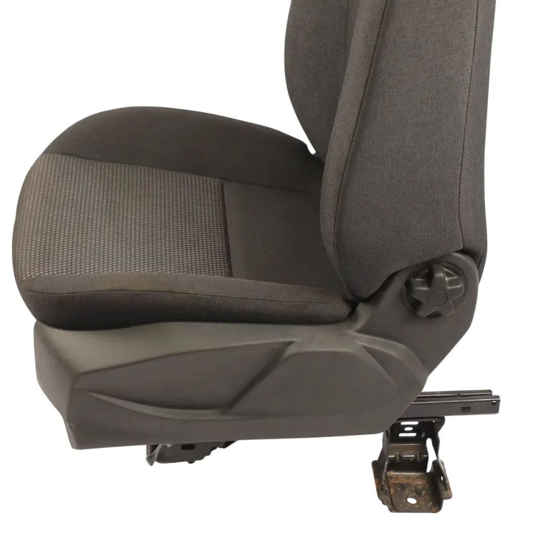 Ford Transit Connect Mk2 Front Left Passenger Seat N/S Cloth Fabric Black - SKU RHD-1861614-1 - Part number 1861614
