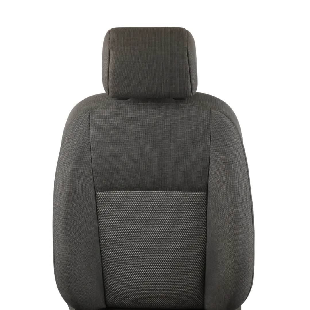 Mk2 Front Left Passenger Seat N/S Cloth Fabric Black to Ford Transit Connect with Part number 1861614 Ford Transit Connect Mk2 Front Left Passenger Seat N/S Cloth Fabric Black - SKU RHD-1861614-1 - Part number 1861614