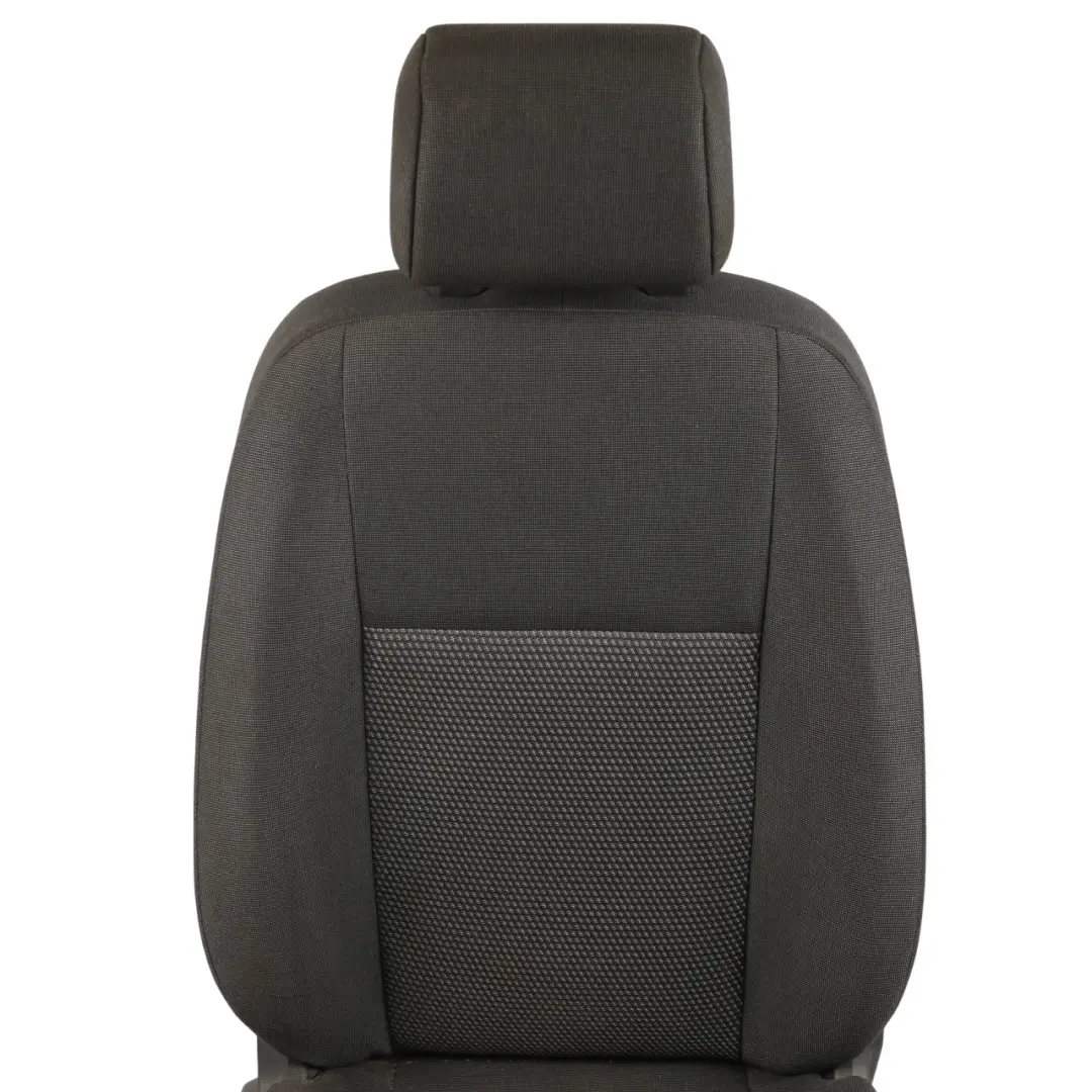 Mk2 Front Right Driver's Seat O/S Cloth Fabric Black to Ford Transit Connect with Part number 1861589 Ford Transit Connect Mk2 Front Right Driver's Seat O/S Cloth Fabric Black - SKU RHD-1861589-2 - Part number 1861589