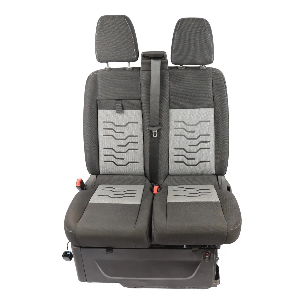 Ford Transit Custom Front Double Seat Passenger Side Left N/S Fabric Grey