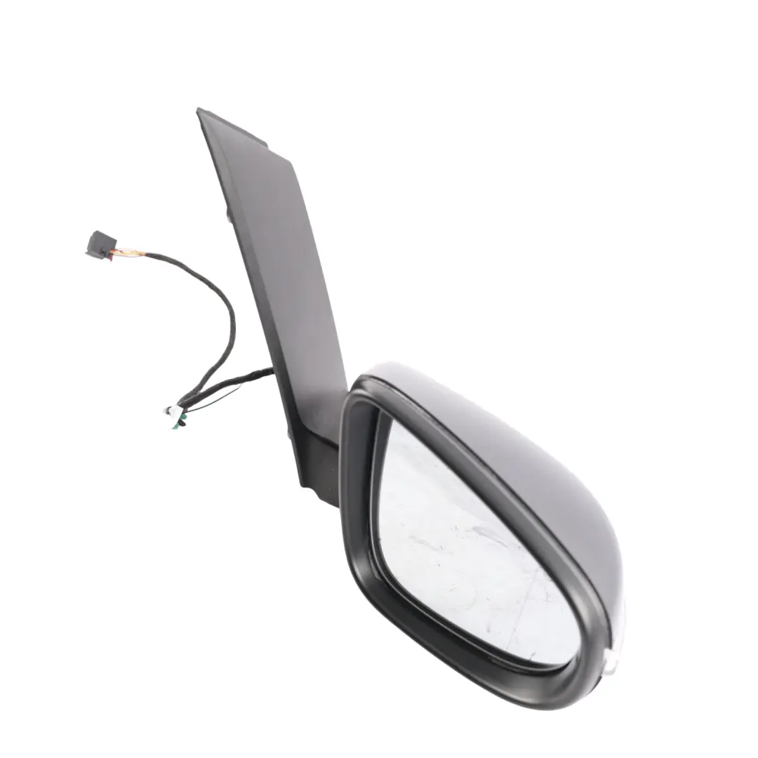 Volkswagen VW Touran Mk1 Mirror Wing Right O/S Pepper Grey Metallic - D7R - SKU RHD-1T2857508AD-PEG - Part number 1T2857508AD