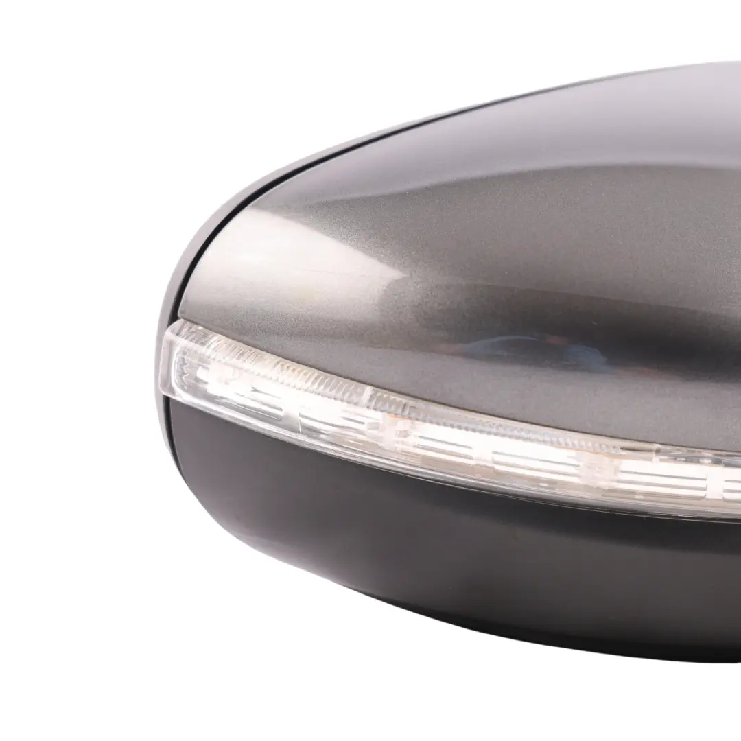 Volkswagen VW Touran Mk1 Mirror Wing Right O/S Pepper Grey Metallic - D7R - SKU RHD-1T2857508AD-PEG - Part number 1T2857508AD