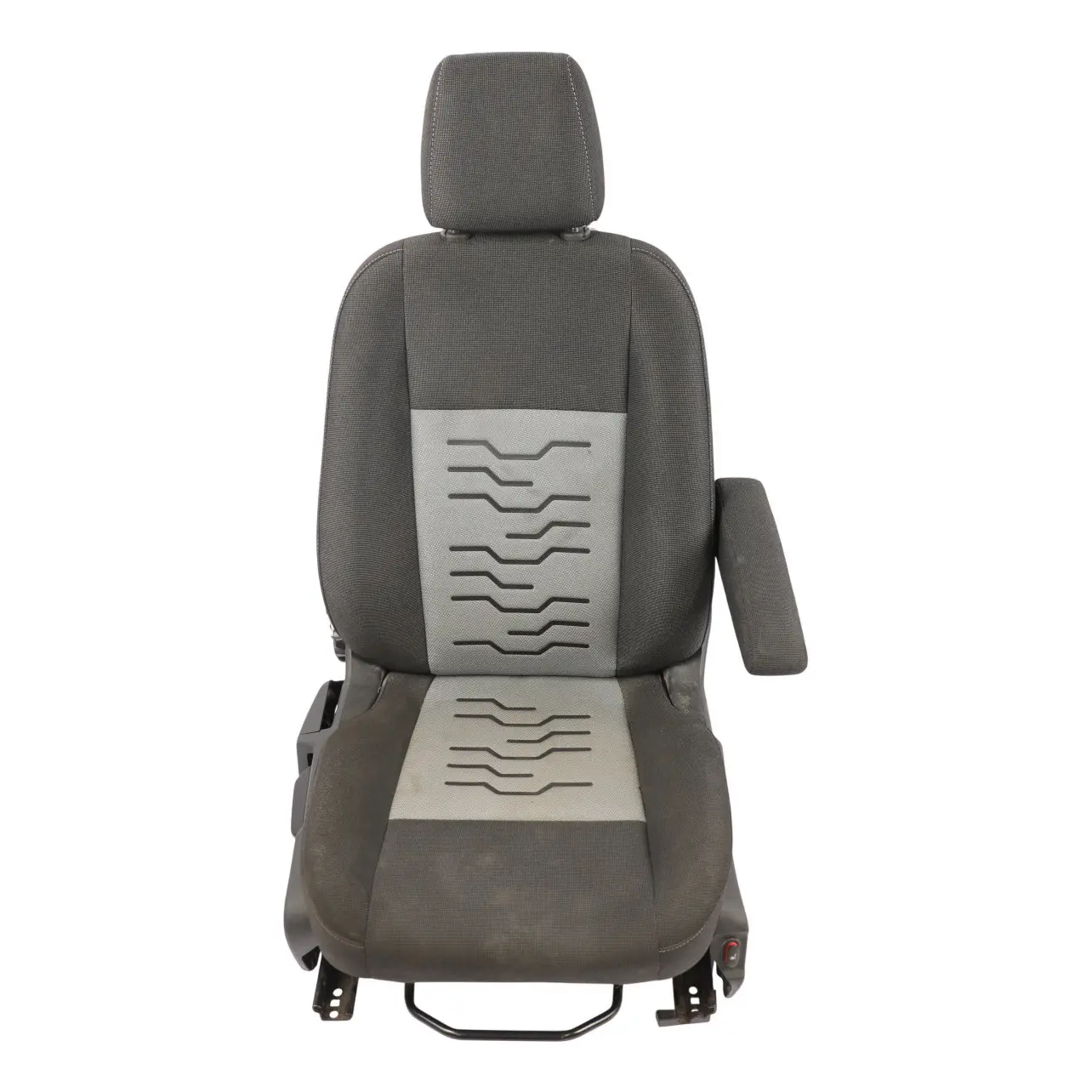 Ford Transit Custom Front Seat Heated Right O/S Driver's Side Fabric Gray