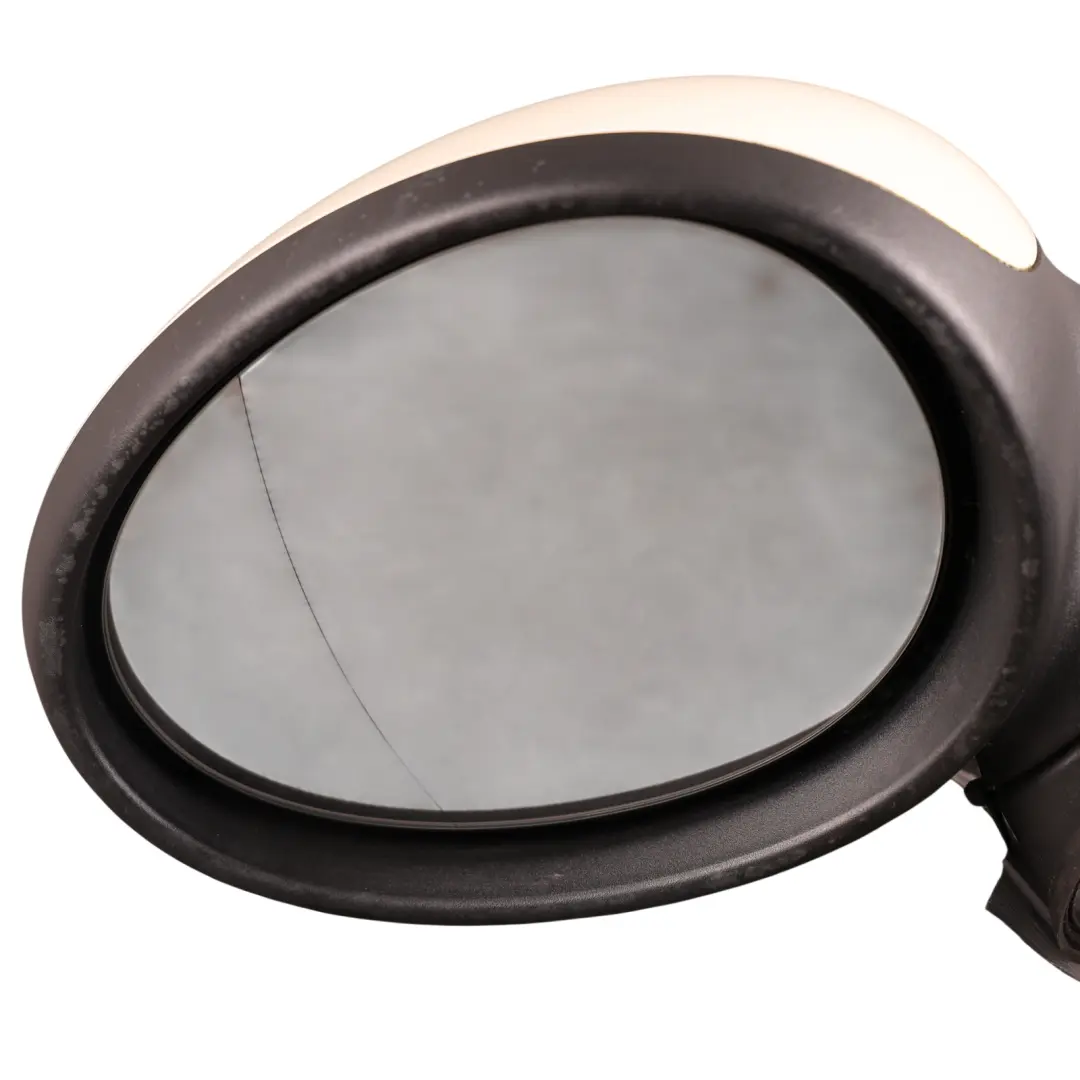 Door Wing Mirror Heated Left N/S Pepper White - 850 to Mini R55 R56 R57 with Part number 2755637 Mini R55 R56 R57 Door Wing Mirror Heated Left N/S Pepper White - 850 - SKU RHD-2755637-PW5 - Part number 2755637